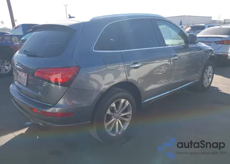 2015 Audi Q5 2.0T Premium from USA, damaged, VIN WA1LFAFPXFA100173